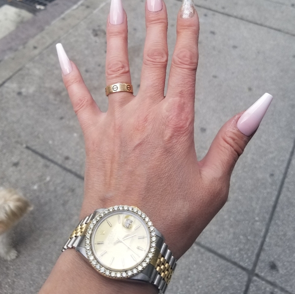 Rolex 36mm with diamond bazel - Picture 16 of 17